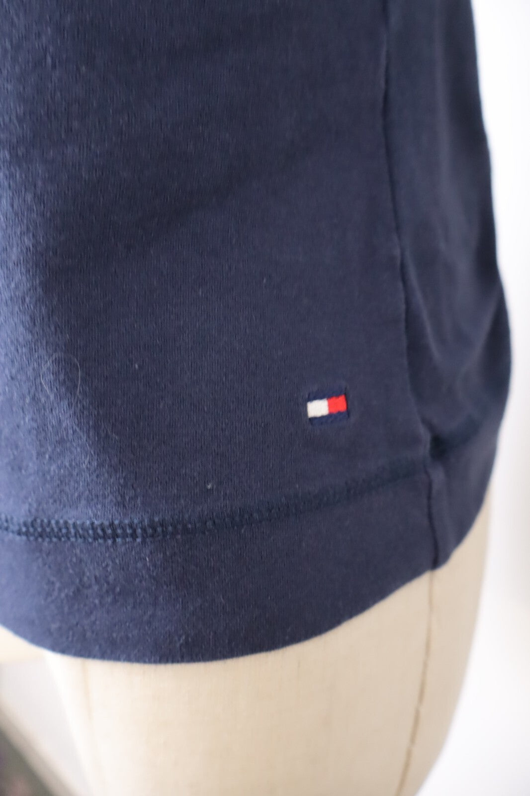 TOMMY HILFIGER MAGLIA DONNA TG. S WOMAN CASUAL VINTAGE T-SHIRT TOP COTONE