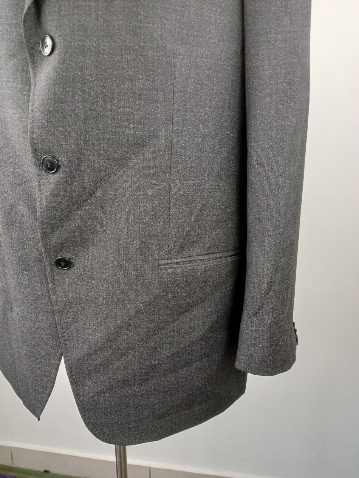 ING LORO PIANA PER FLANNEL BAY BLAZER GIACCA LANA WOOL UOMO 56 JACKET VINTAGE