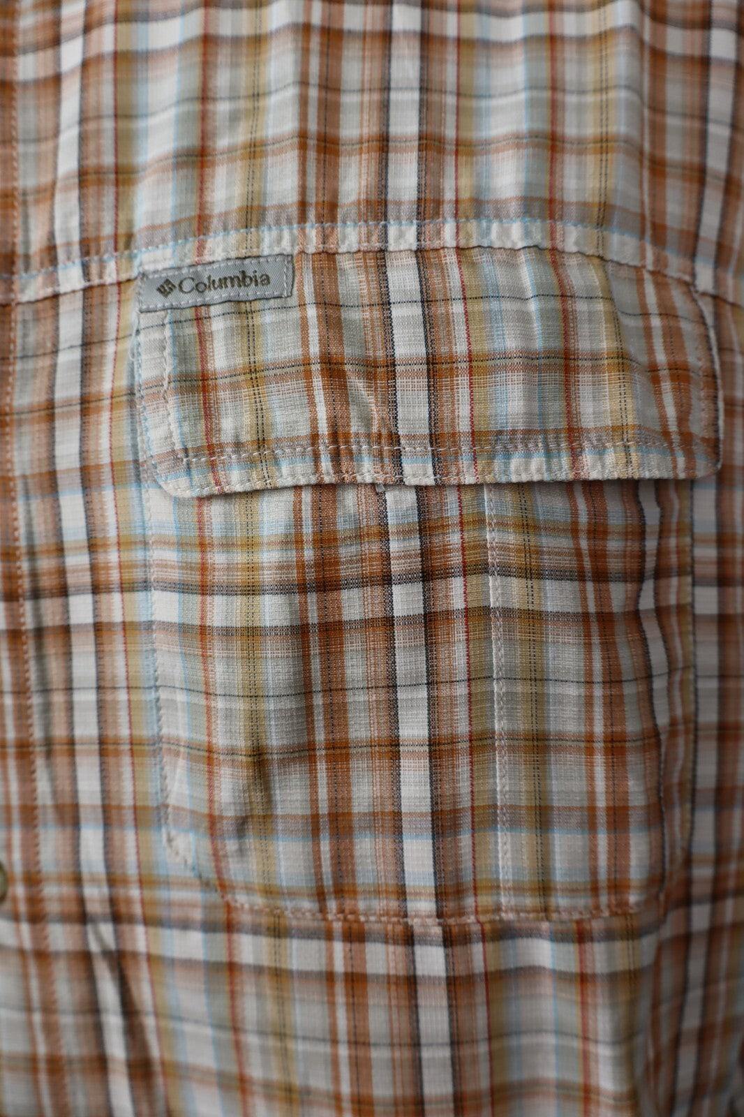 COLUMBIA TITANIUM CAMICIA UOMO TG. XL MAN CASUAL SPORTSWEAR VINTAGE SHIRT