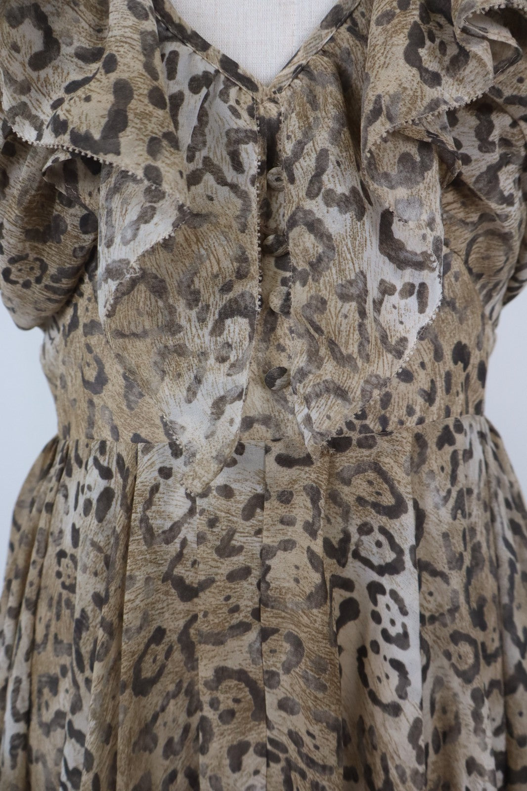 GUESS VESTITO DONNA TG. M WOMAN CASUAL VINTAGE DRESS ABITO CON ZIP