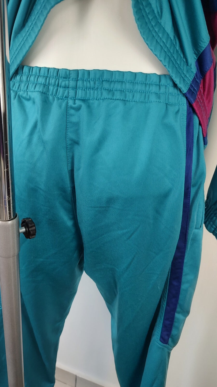 DIADORA TUTA COMPLETA DUE PEZZI Tg. 52 TRACKSUIT JACKET GIACCA PANTS UOMO SPORT