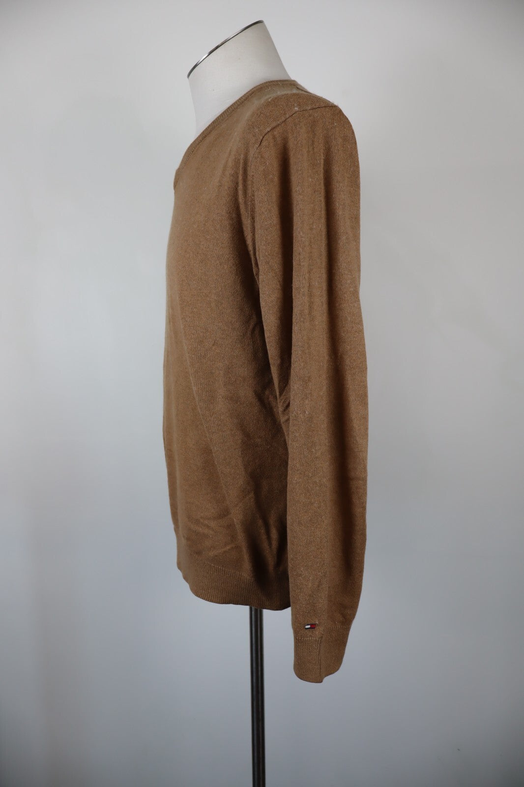 TOMMY HILFIGER MAGLIONE COTONE CASHMERE VINTAGE UOMO Tg M SWEATER MAN CASUAL