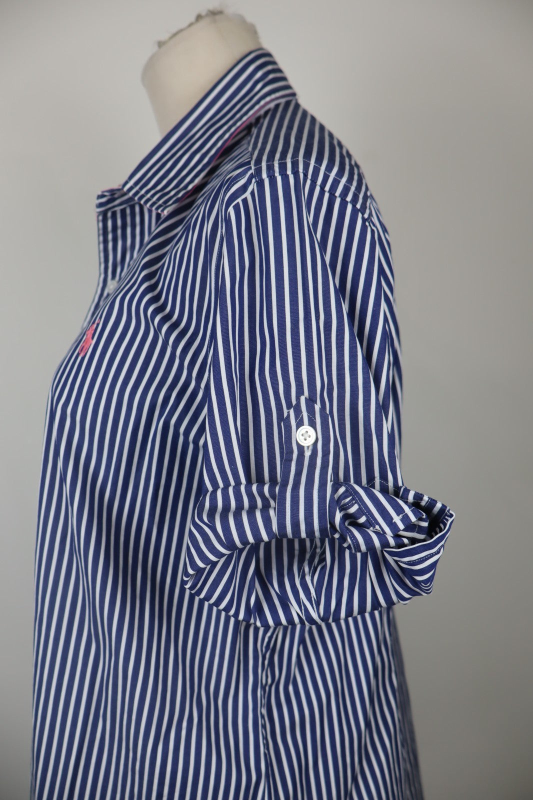 RALPH LAUREN POLO GOLF CAMICIA DONNA 14 WOMAN SHIRT CASUAL VINTAGE COTONE COTTON