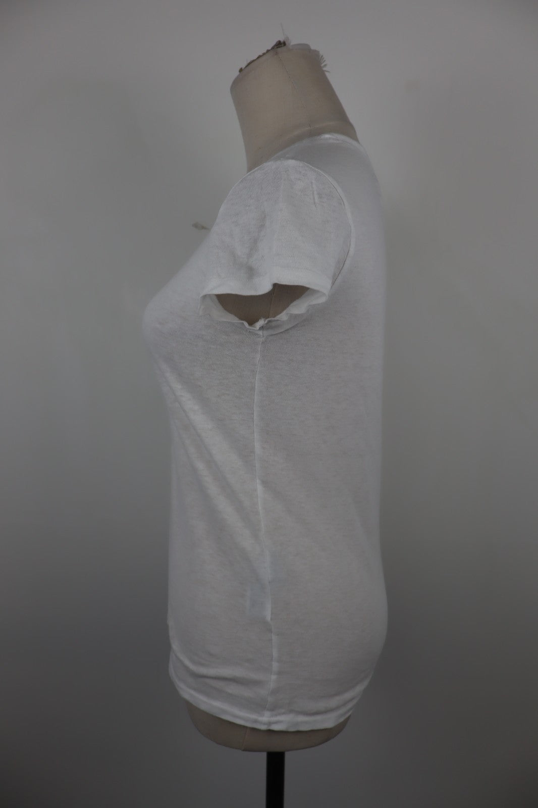 RALPH LAUREN MAGLIA DONNA TG M WOMAN CASUAL T-SHIRT VINTAGE COTONE COTTON BIANCO