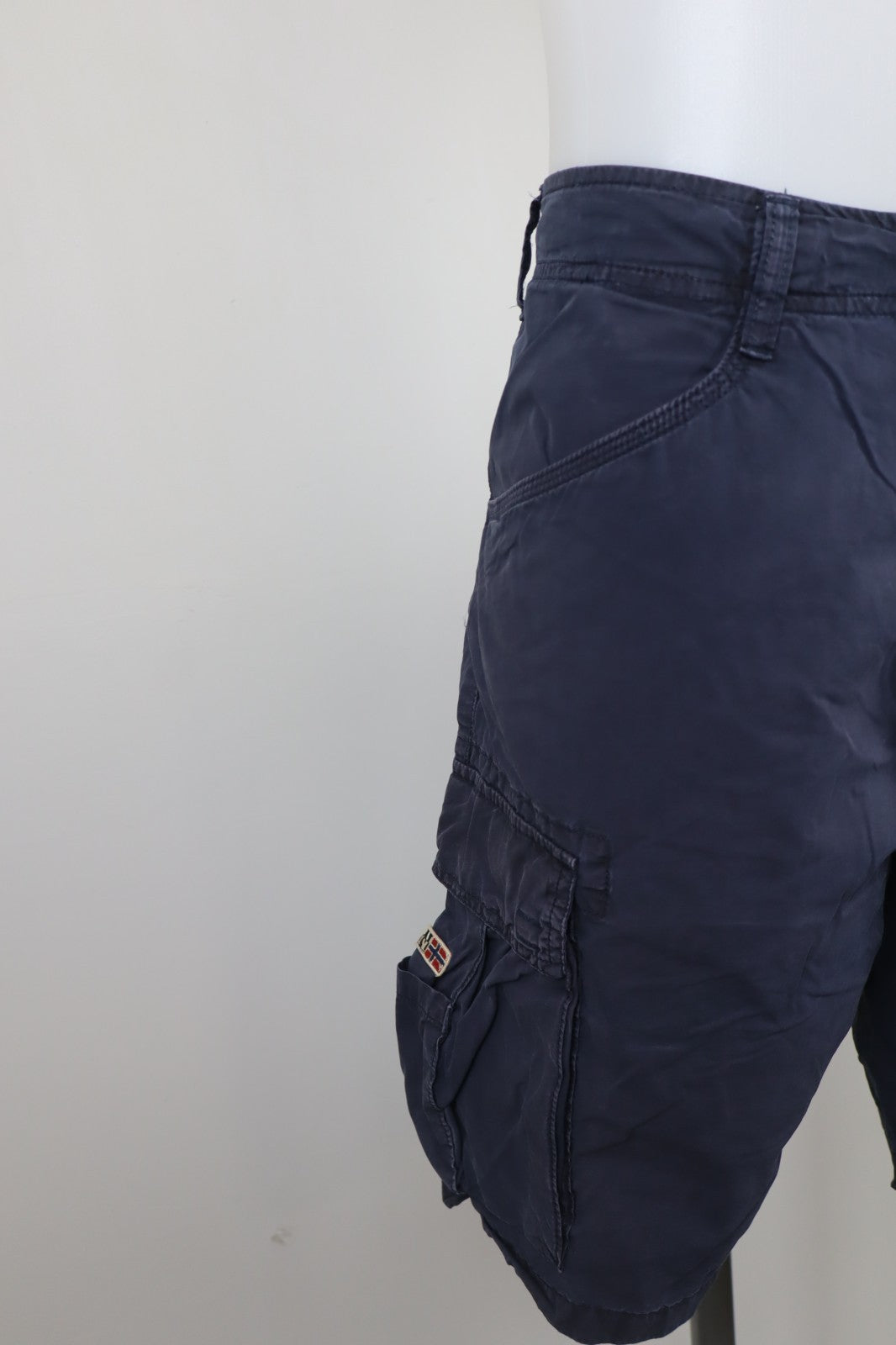 NAPAPIJRI BERMUDA PANTALONE SHORTS UOMO TG 31 MAN VINTAGE CASUAL PANTS CARGO