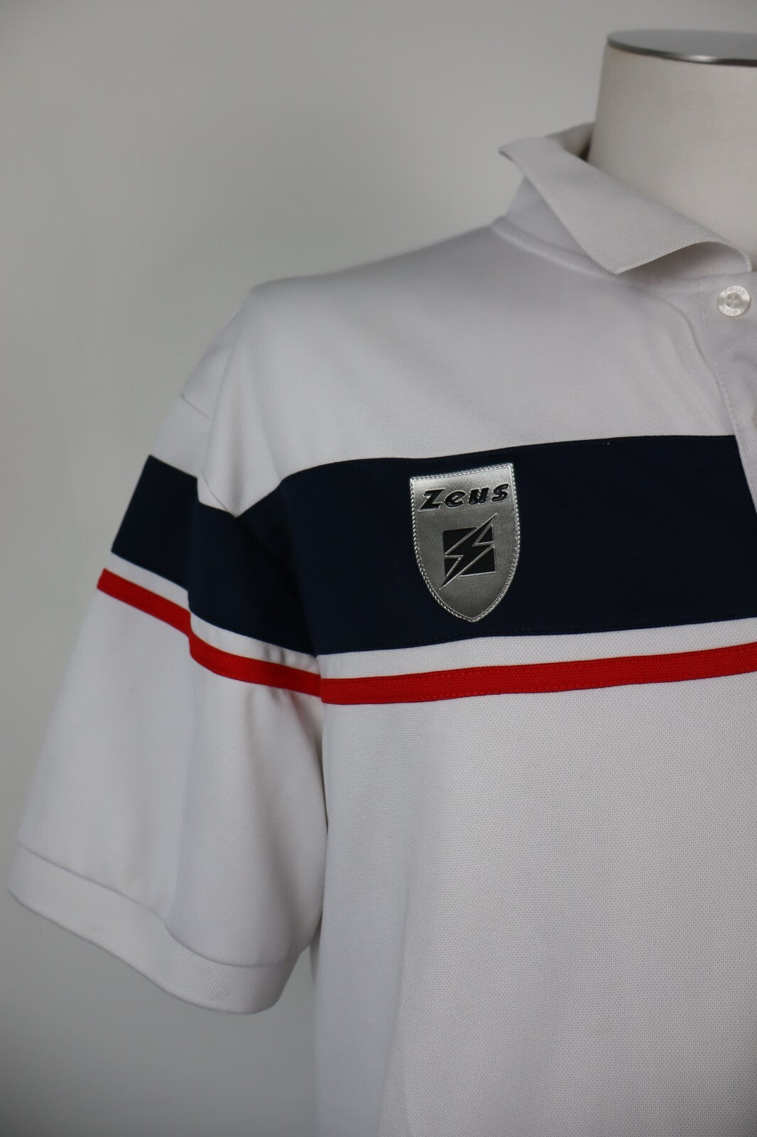 ZEUS TURRIS POLO MAGLIA CALCIO TRIKOT UOMO Tg XL SOCCER JERSEY VINTAGE