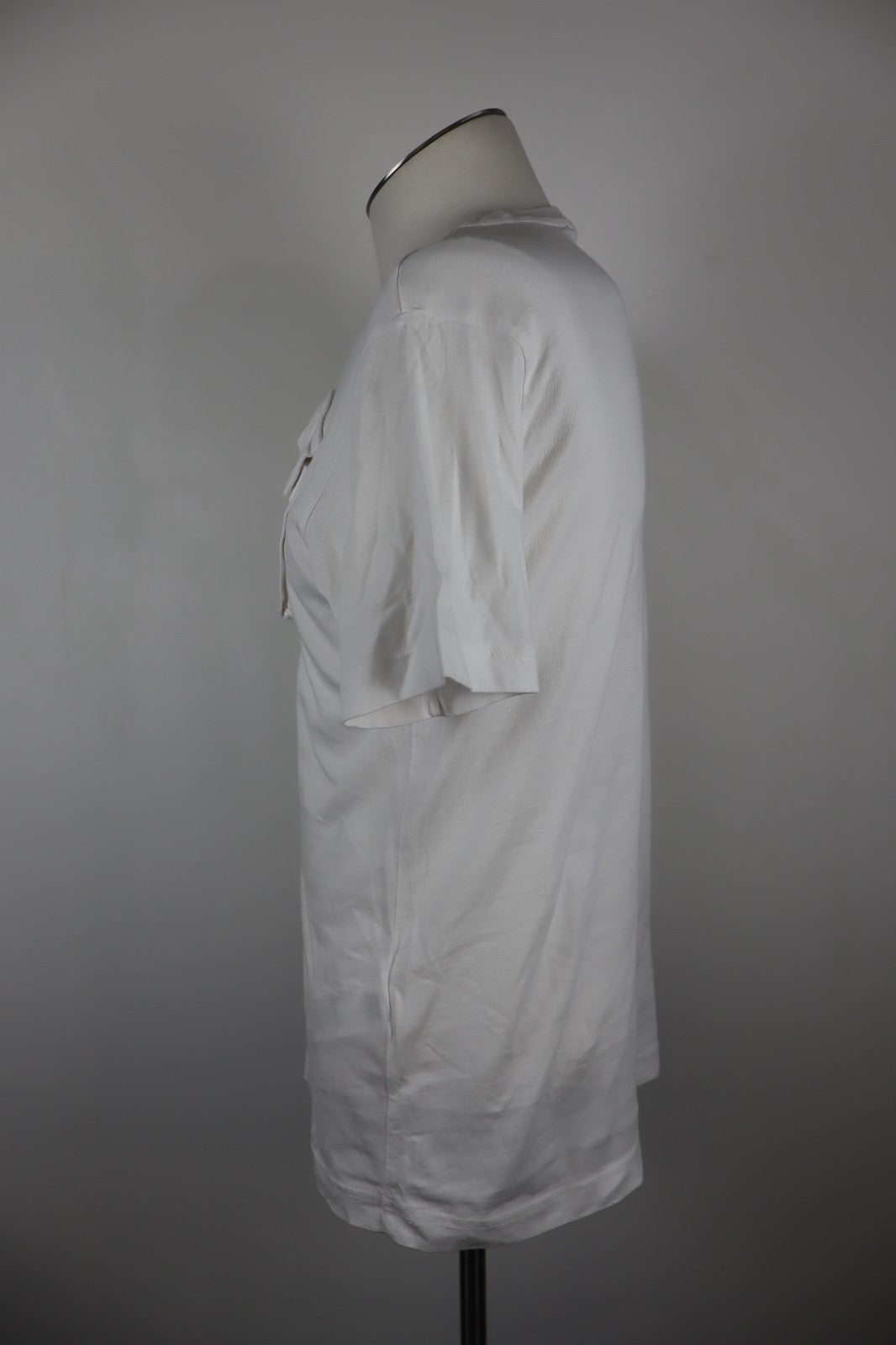 DIESEL MAGLIA UOMO TG M MAN T-SHIRT CASUAL VINTAGE COTONE COTTON BIANCO TASCHE