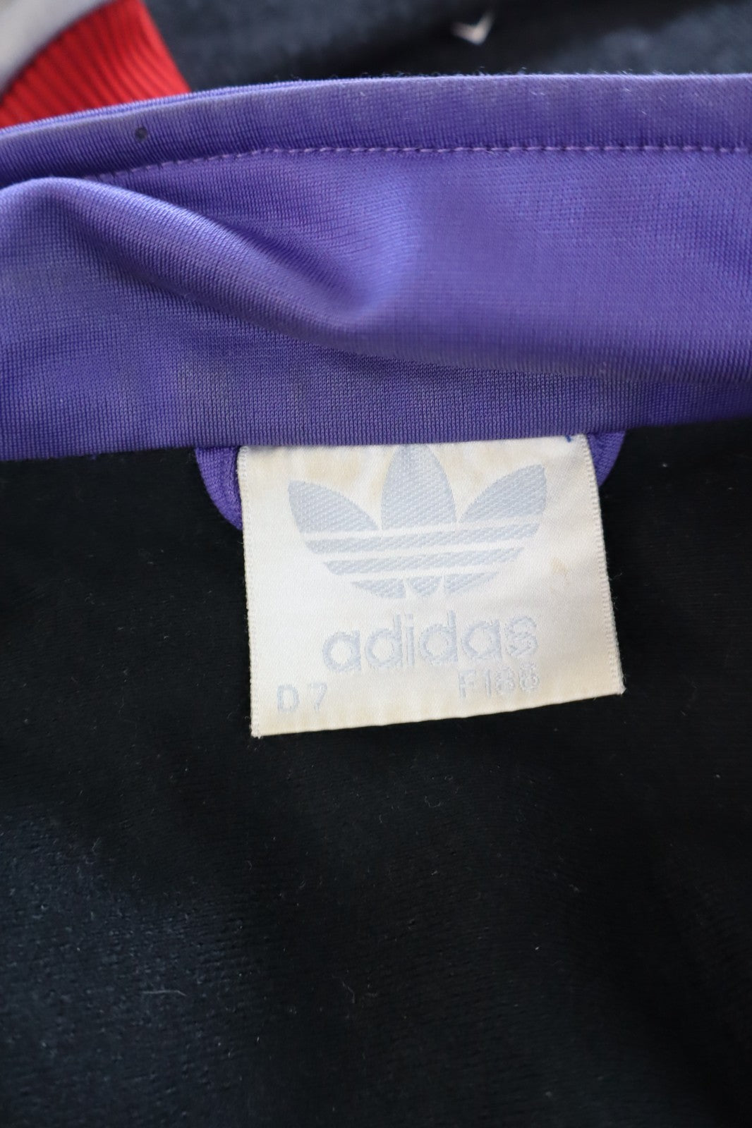 ADIDAS '80S GIACCA SPORTIVA UOMO Tg D7 MAN VINTAGE CASUAL SPORT JACKET CON ZIP