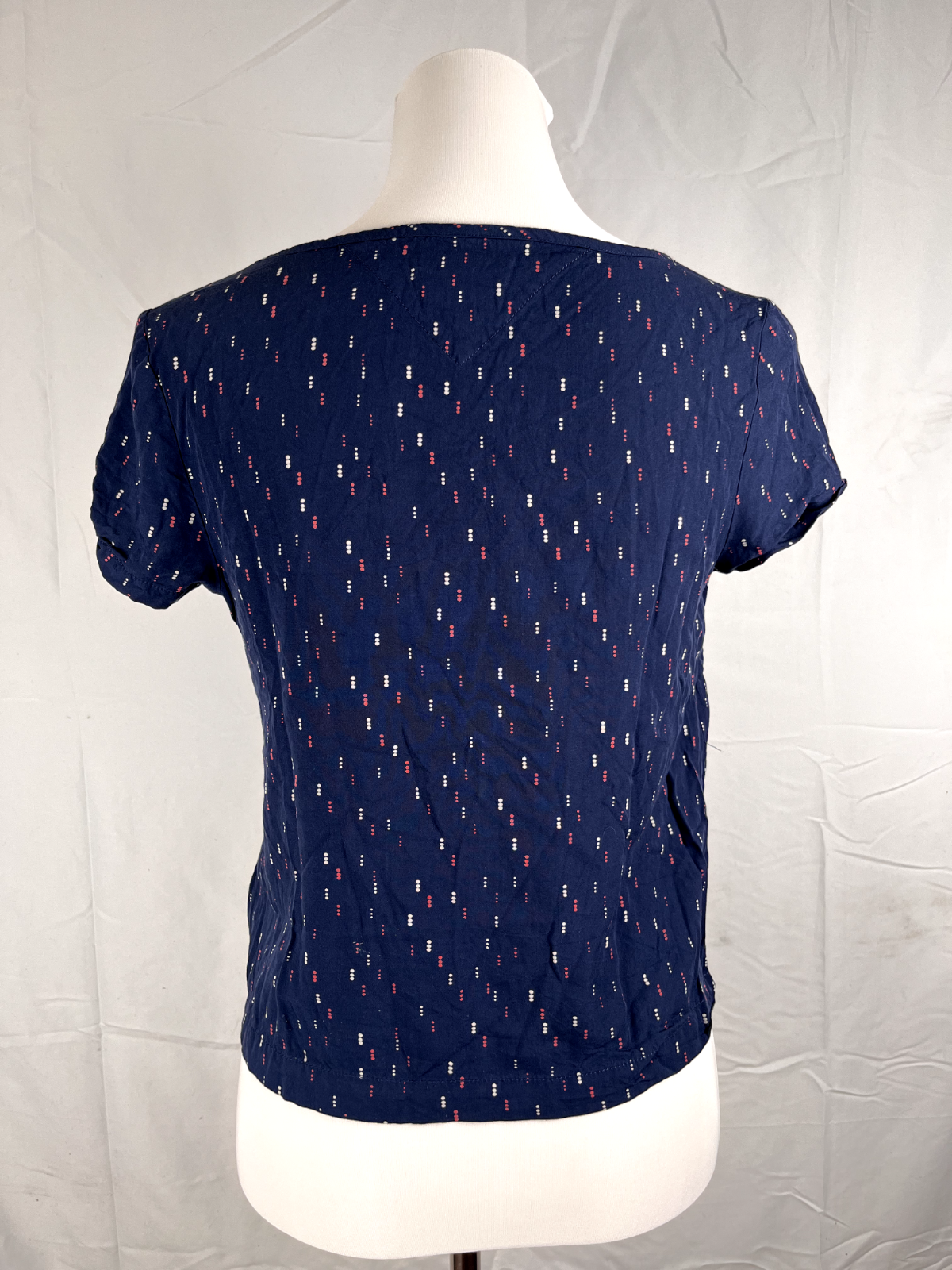 TOMMY HILFIGER MAGLIA DONNA TG. XS WOMAN CASUAL VINTAGE TOP T-SHIRT