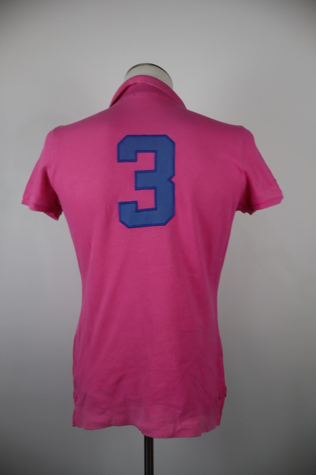 RALPH LAUREN MAGLIA POLO UOMO COTONE TG. L MAN COTTON SHIRT CASUAL BIG LOGO
