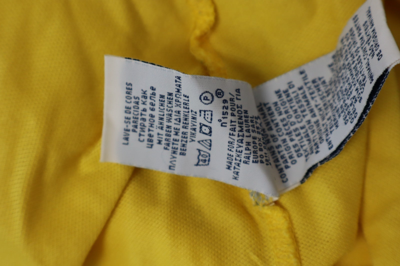 RALPH LAUREN MAGLIA POLO UOMO TG. M MAN T-SHIRT CASUAL VINTAGE COTONE COTTON