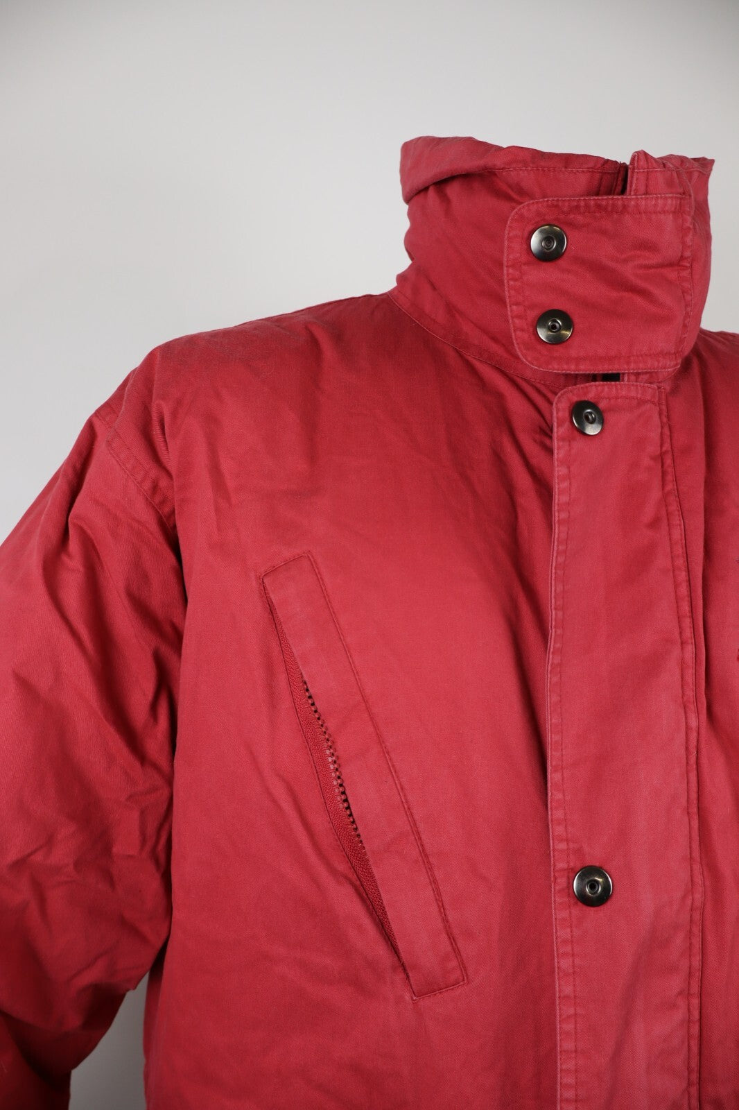 LOTTO '90S GIUBBINO IMBOTTITO UOMO Tg L MAN CASUAL VINTAGE JACKET COTONE