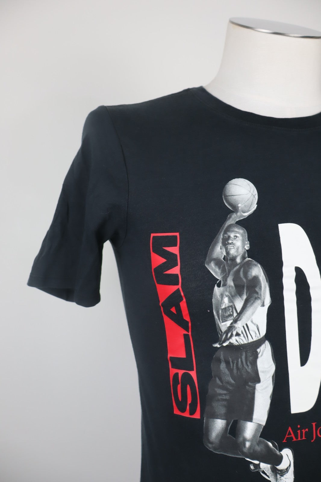 AIR JORDAN DUNK MAGLIA UOMO COTONE XS MAN COTTON T- SHIRT CASUAL VINTAGE LOGO