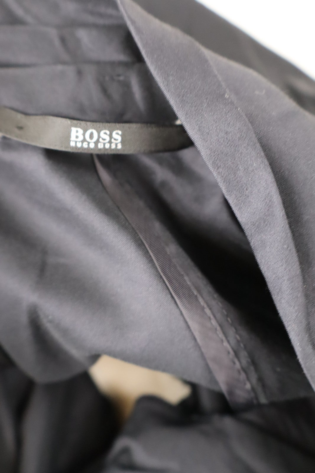 HUGO BOSS VESTITO DONNA TG. 46 WOMAN CASUAL VINTAGE DRESS ABITO COTONE CERNIERA