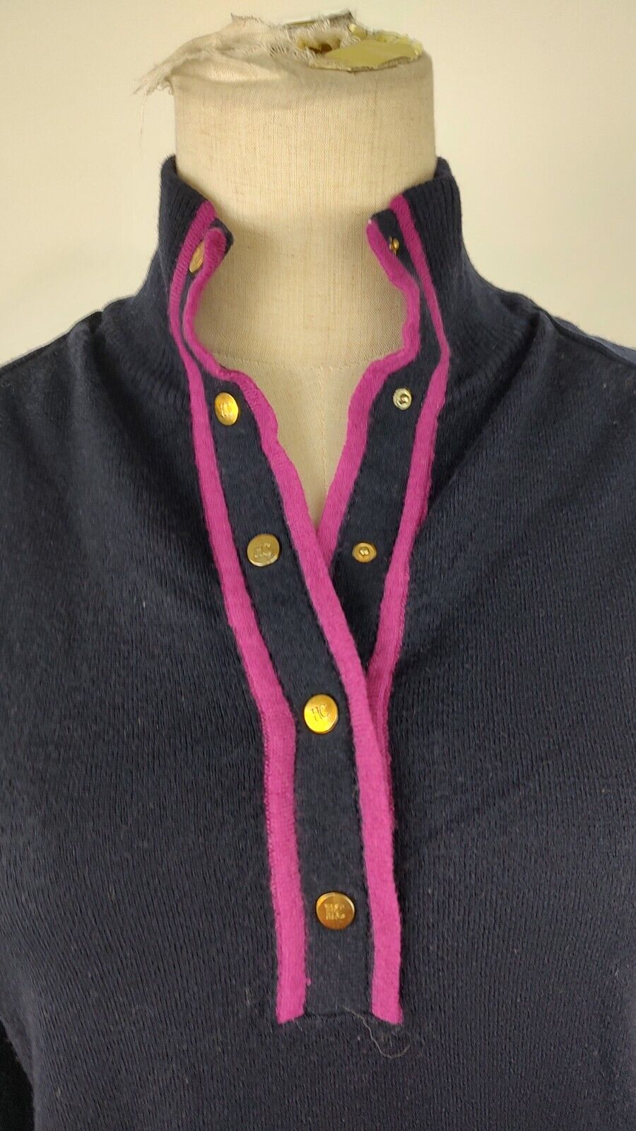 HENRY COTTON'S MAGLIONE LANA DONNA TG 48 WOMAN CASUAL SWEATER ITALY