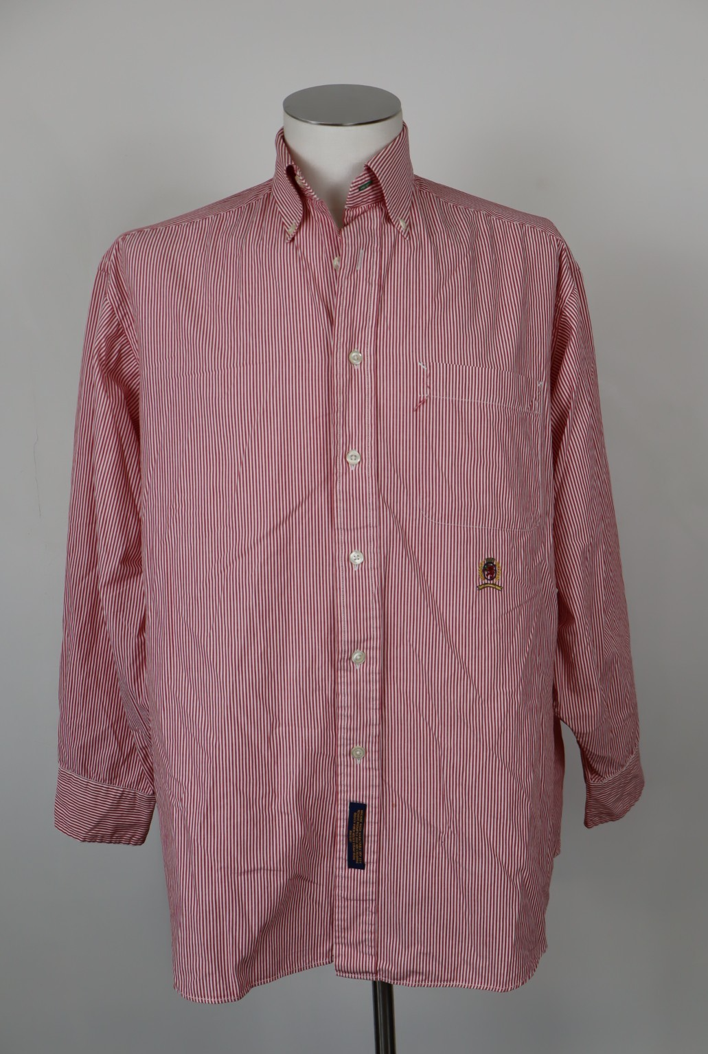 TOMMY HILFIGER CAMICIA SHIRT UOMO Tg 48 MAN VINTAGE CASUAL COTONE