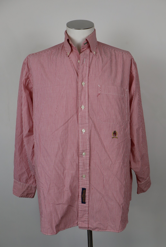 TOMMY HILFIGER CAMICIA SHIRT UOMO Tg 48 MAN VINTAGE CASUAL COTONE