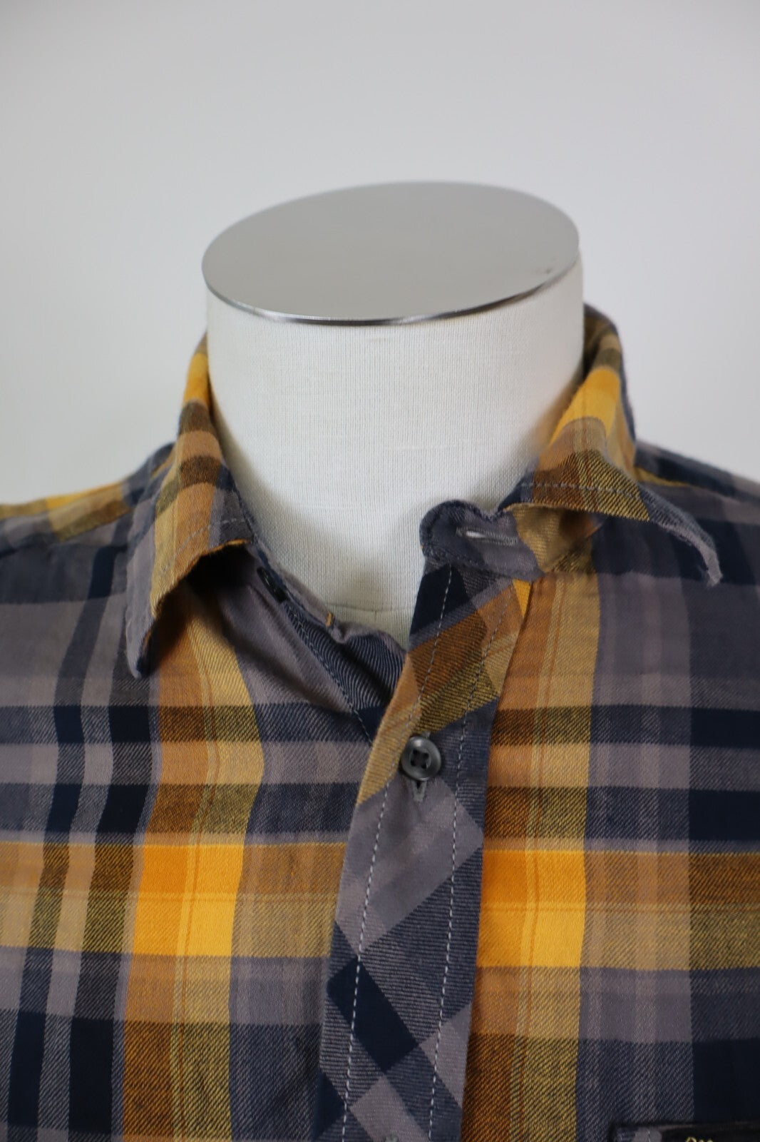 WRANGLER CAMICIA UOMO COTONE TG S MAN CASUAL VINTAGE SHIRT COTONE FLANELLA