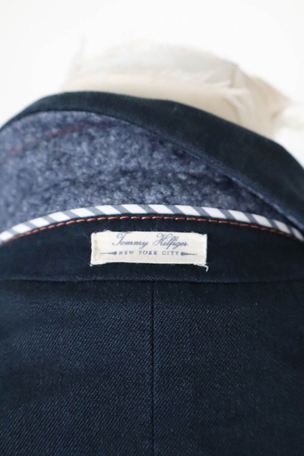 TOMMY HILFIGER BLAZER GIACCA DONNA Tg 2 WOMAN CASUAL VINTAGE JACKET COTONE