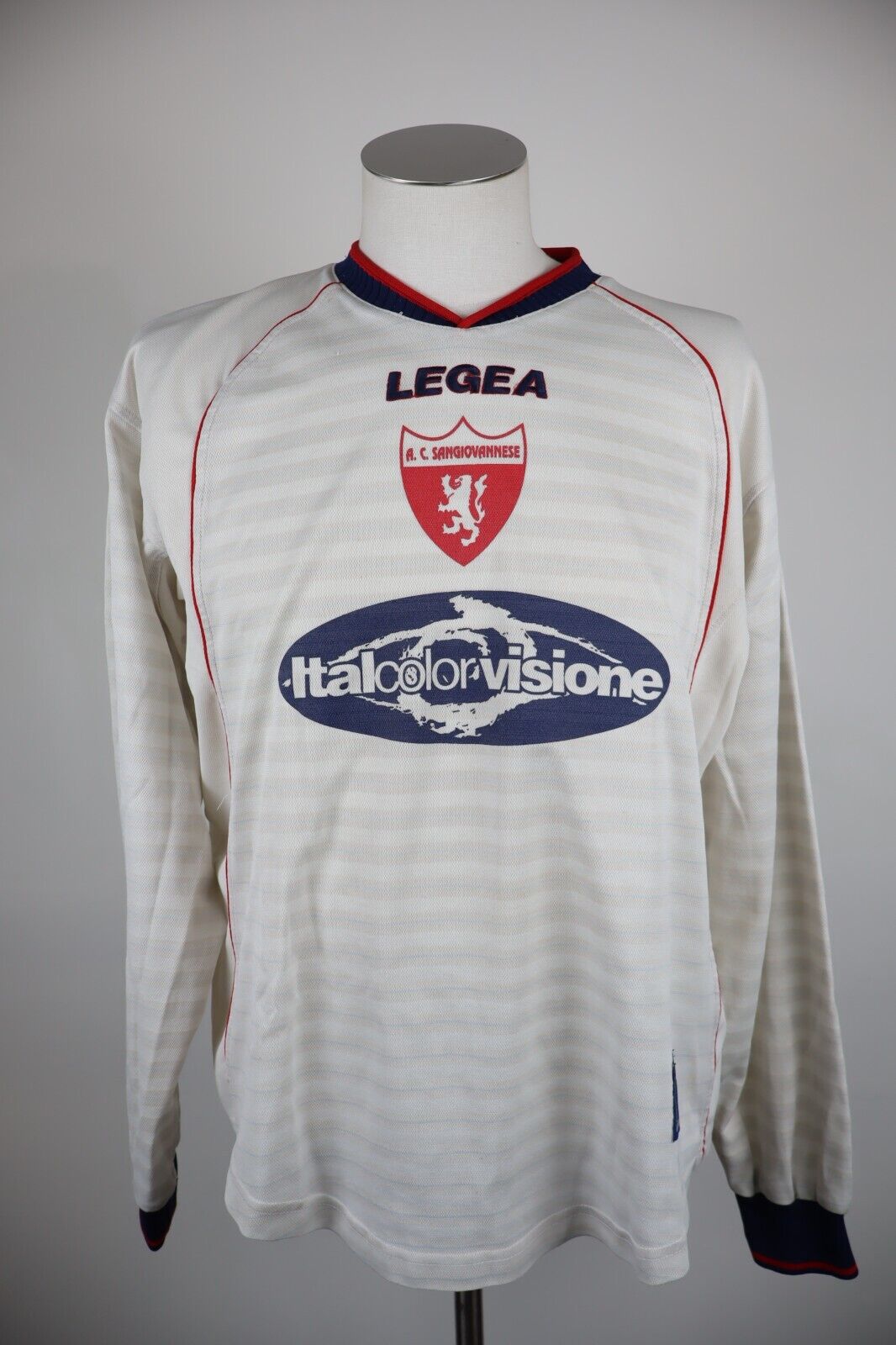 LEGEA SANGIOVANNESE CIAVARDONI N 21 MAGLIA CALCIO UOMO L SOCCER JERSEY VINTAGE