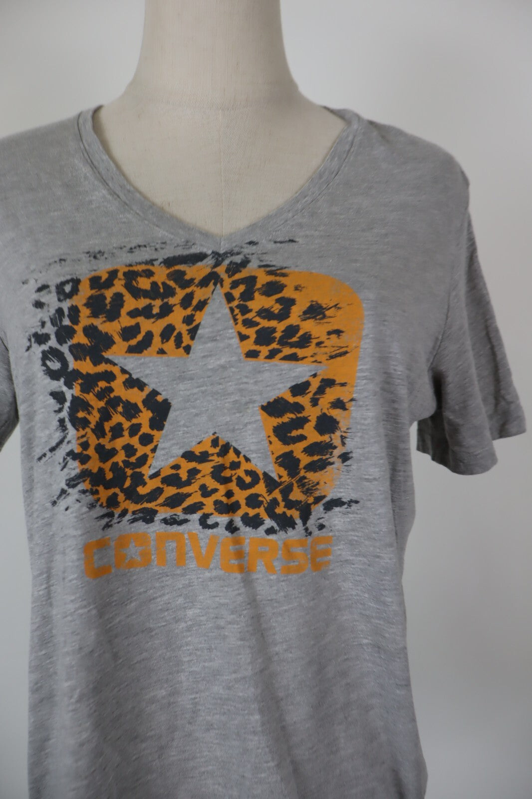 CONVERSE ALL STAR MAGLIA DONNA TG. M WOMAN CASUAL VINTAGE T-SHIRT  TOP LOGO