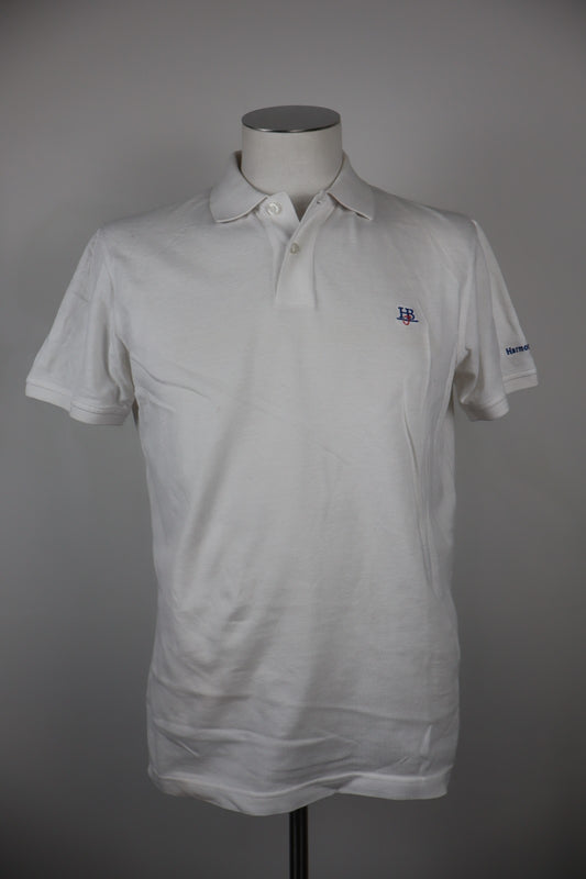 HARMONT & BLAINE POLO MAGLIA UOMO COTONE TG. M MAN COTTON T-SHIRT VINTAGE LOGO