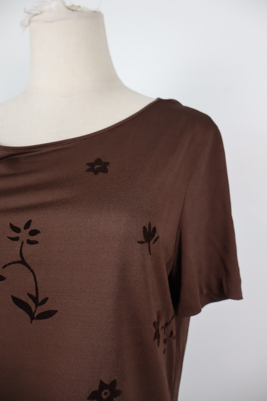 MARELLA TRICOT MAGLIA DONNA TG. M WOMAN CASUAL VINTAGE T-SHIRT MADE ITALY