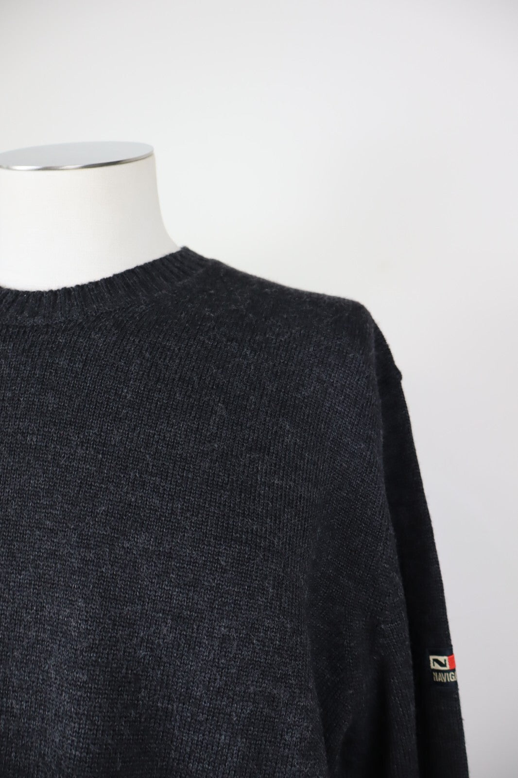 NAVIGARE MAGLIONE MAGLIA LANA VINTAGE UOMO TG 2XL MAN WOOL SWEATER CASUAL