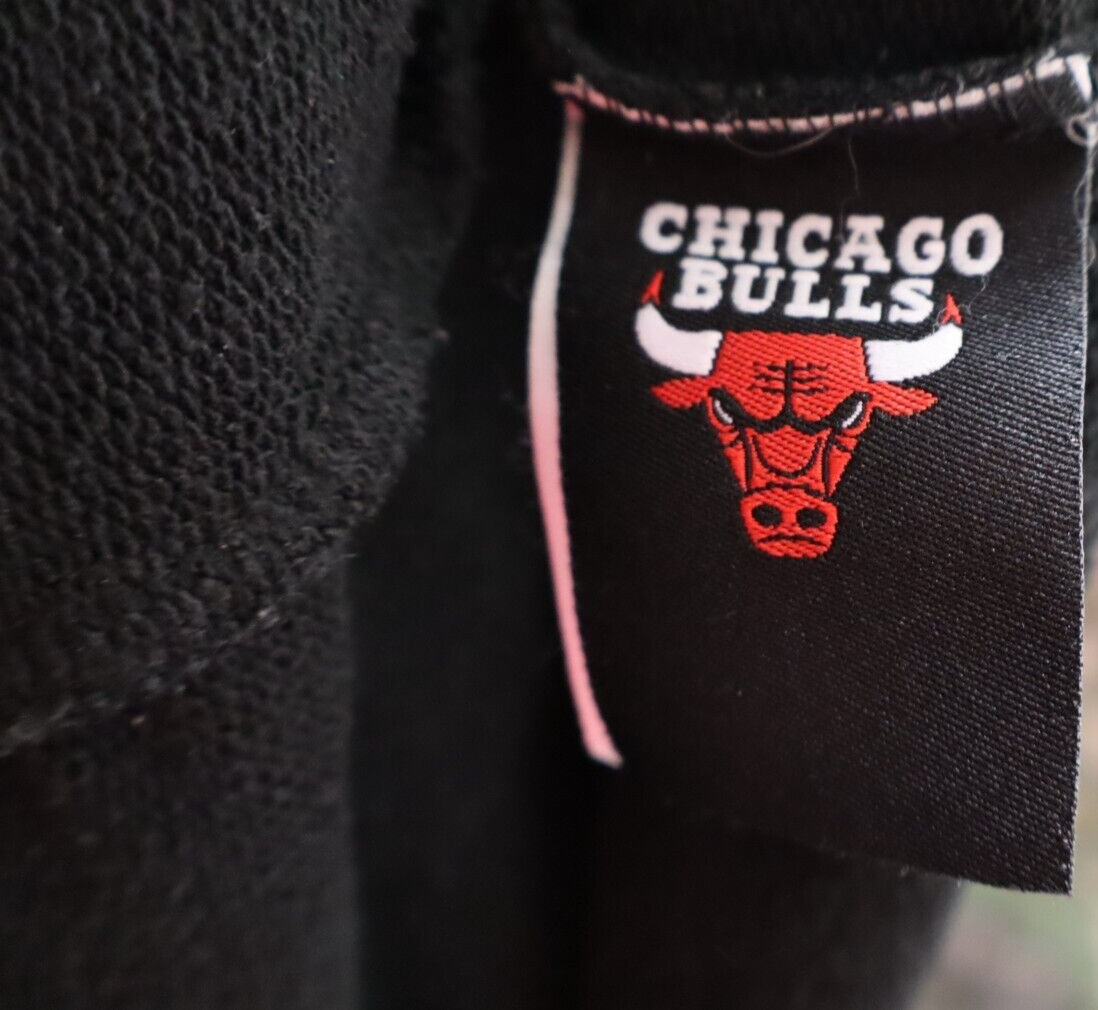 NEW ERA NBA CHICAGO BULLS FELPA CAPPUCCIO BASKET UOMO Tg XL MAN SPORT SWEATSHIRT
