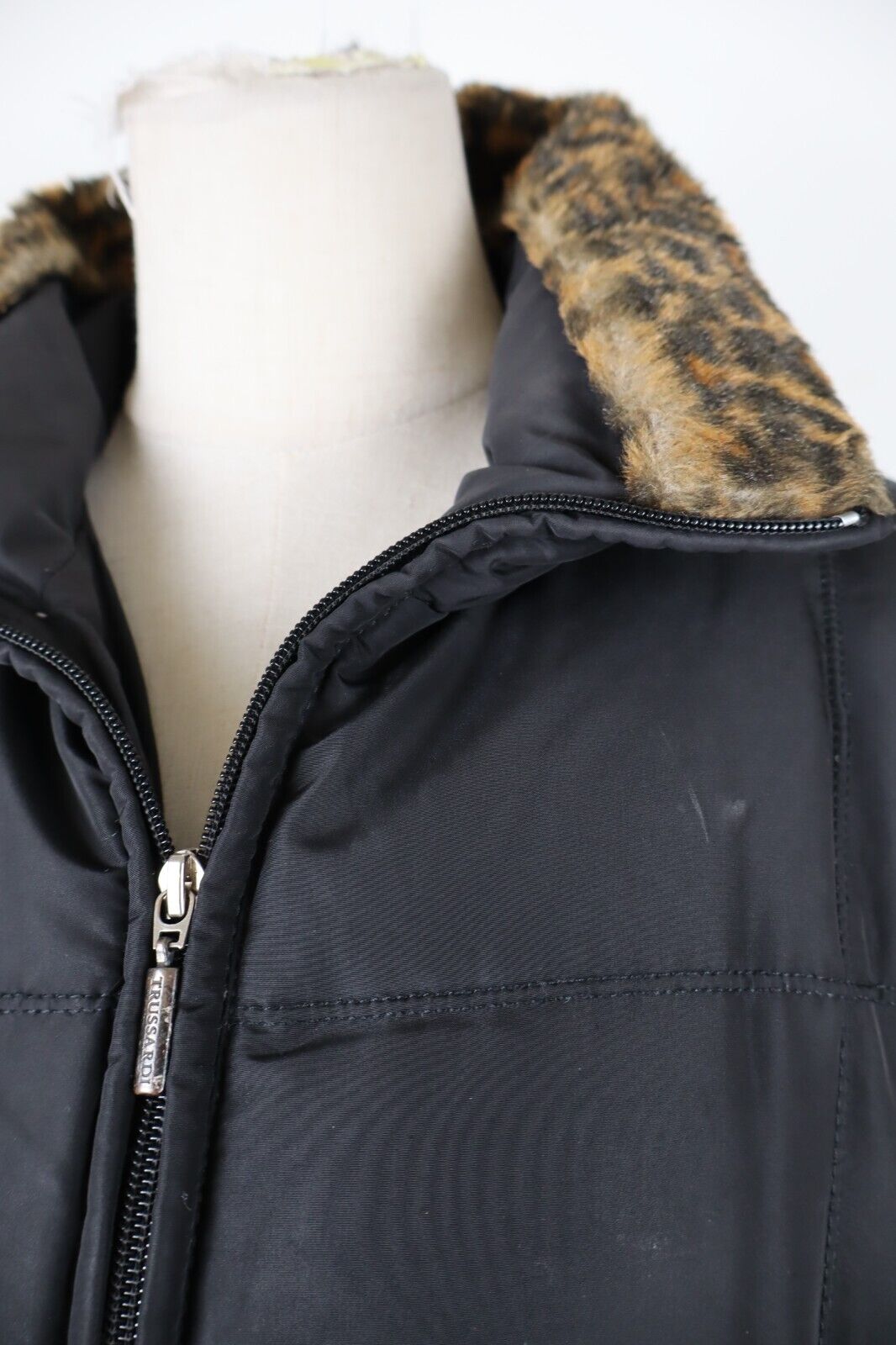 TRUSSARDI JEANS GIUBBINO IMBOTTITO DONNA 44 VINTAGE WOMAN JACKET CASUAL VINTAGE