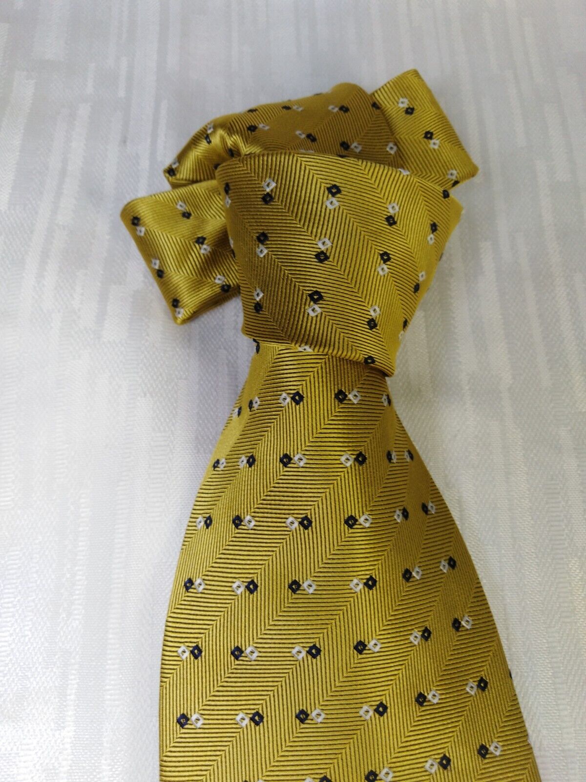 GIORGIO MARIANI 100% SETA SILK TIE CRAVATTA NECKTIE ITALY VINTAGE SELF TIPPED