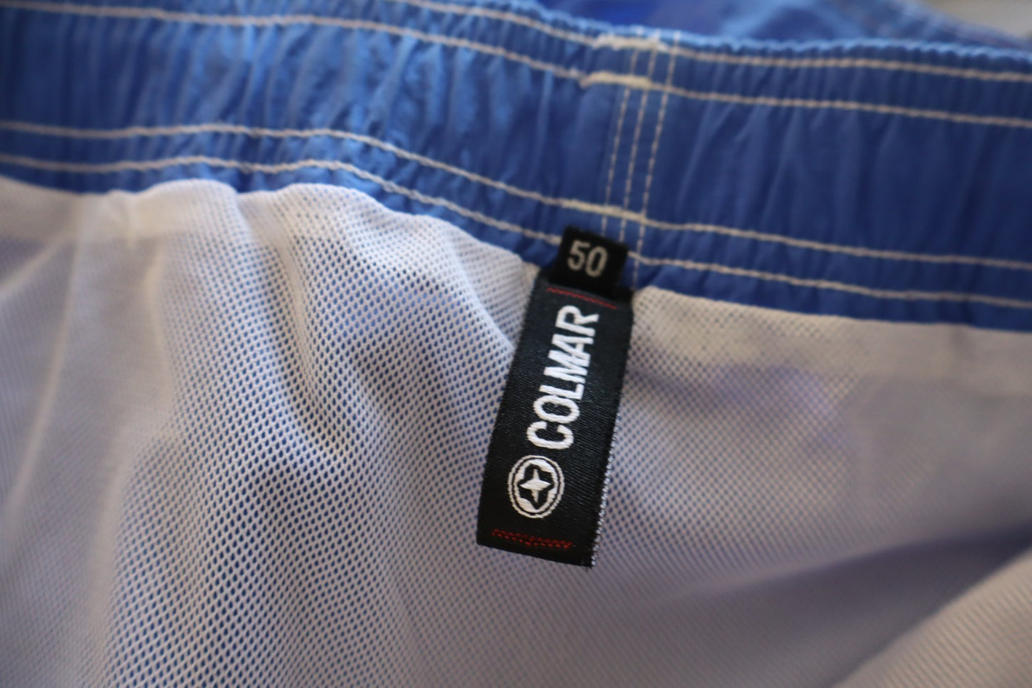 COLMAR COSTUME PANTALONCINO MARE UOMO TG 50 MEN SWIMSUIT VINTAGE CASUAL LOGO