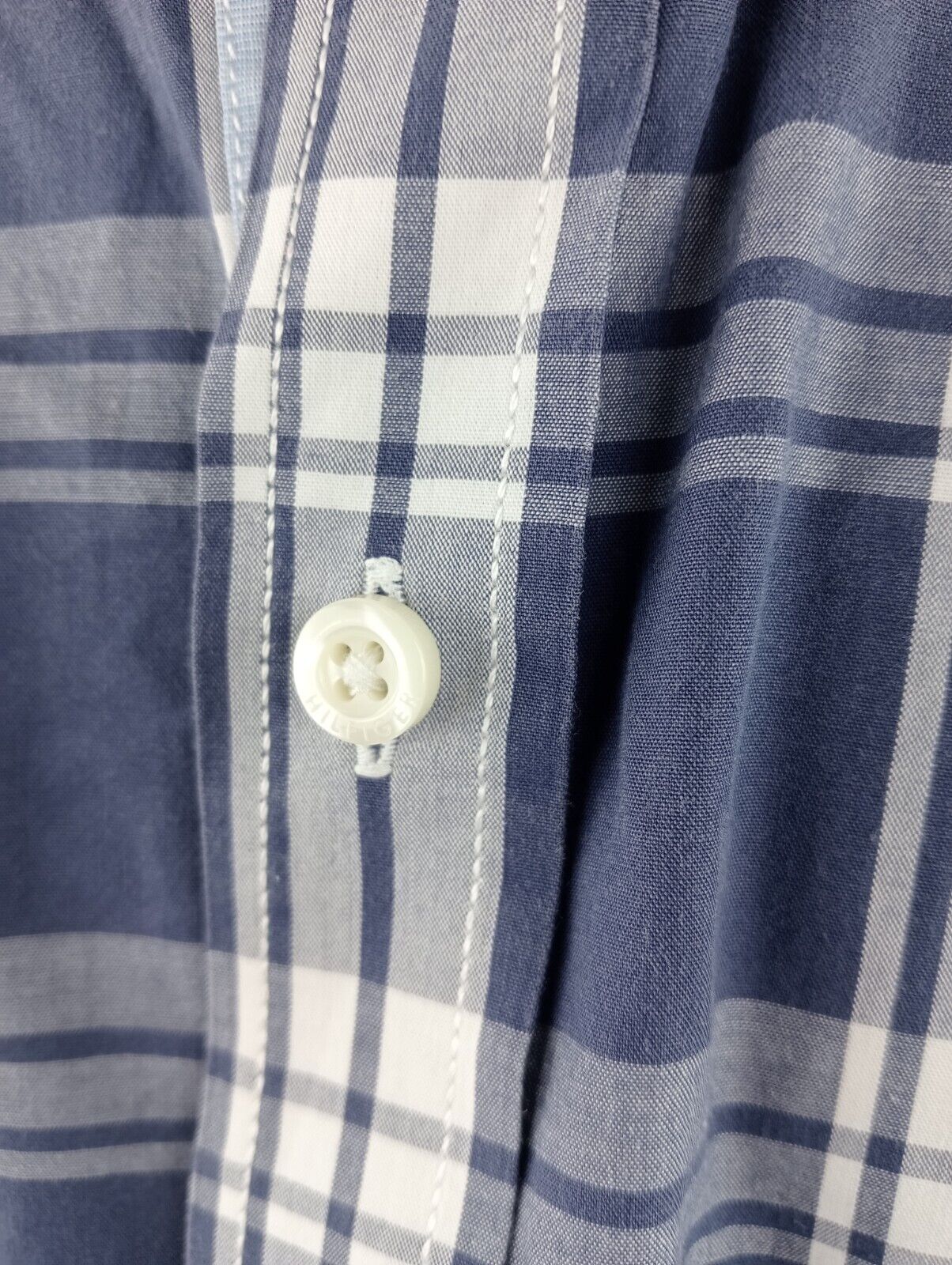 TOMMY HILFIGER CAMICIA UOMO TG. S MAN CASUAL VINTAGE SHIRT COTONE MADE ITALY