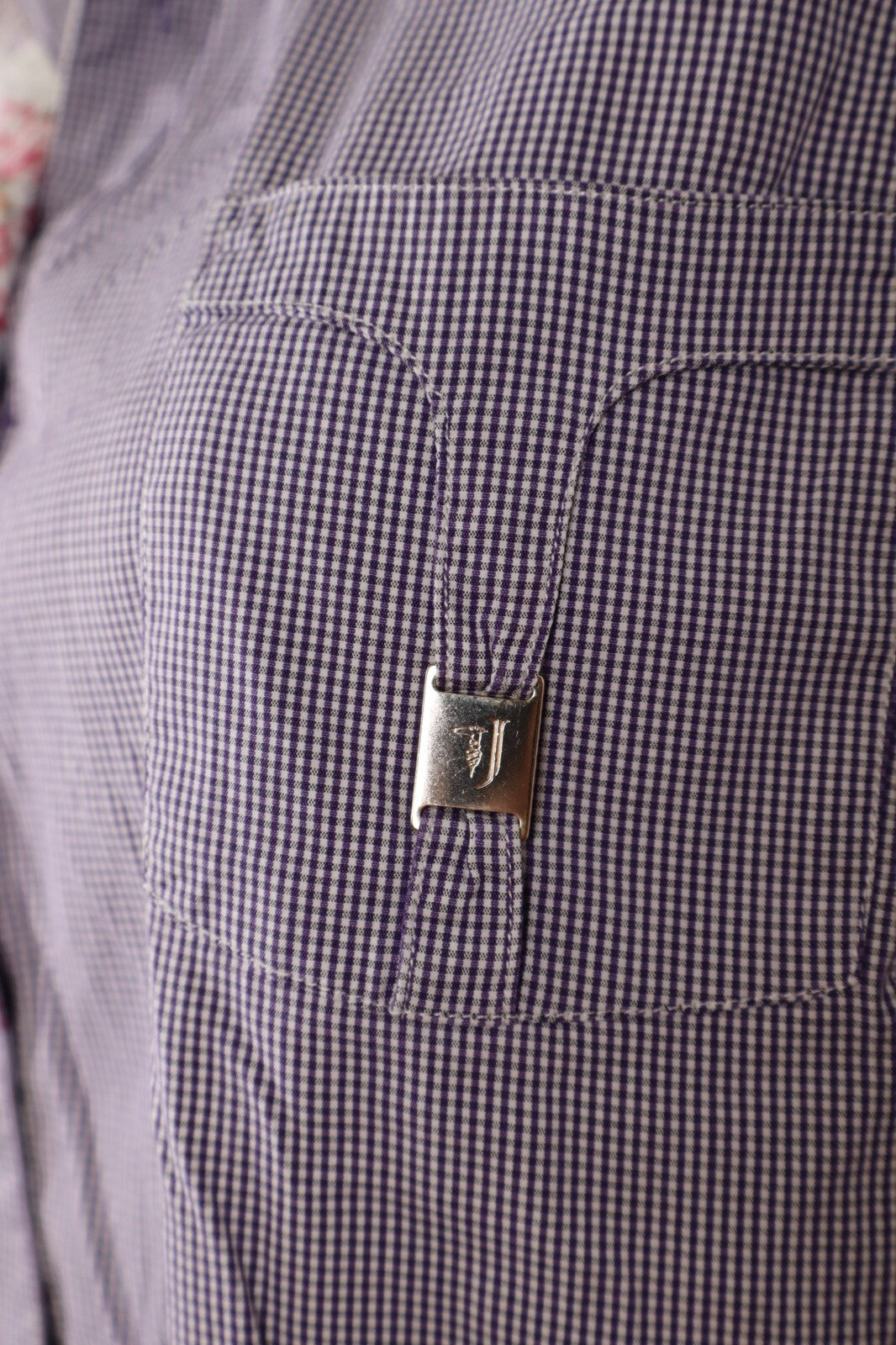 TRUSSARDI JEANS CAMICIA  DONNA TG. XL WOMAN SHIRT CASUAL VINTAGE COTONE