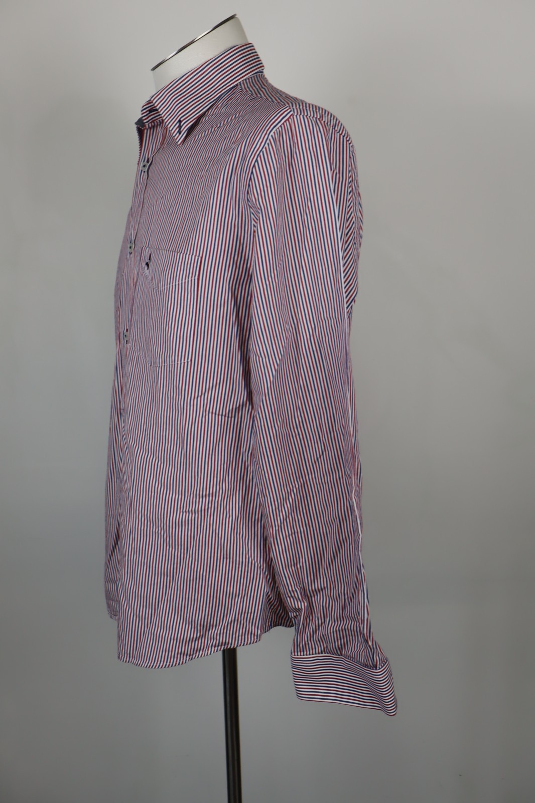 NAVIGARE CAMICIA COTONE UOMO TG. L MAN CASUAL VINTAGE SHIRT LOGO COTTON