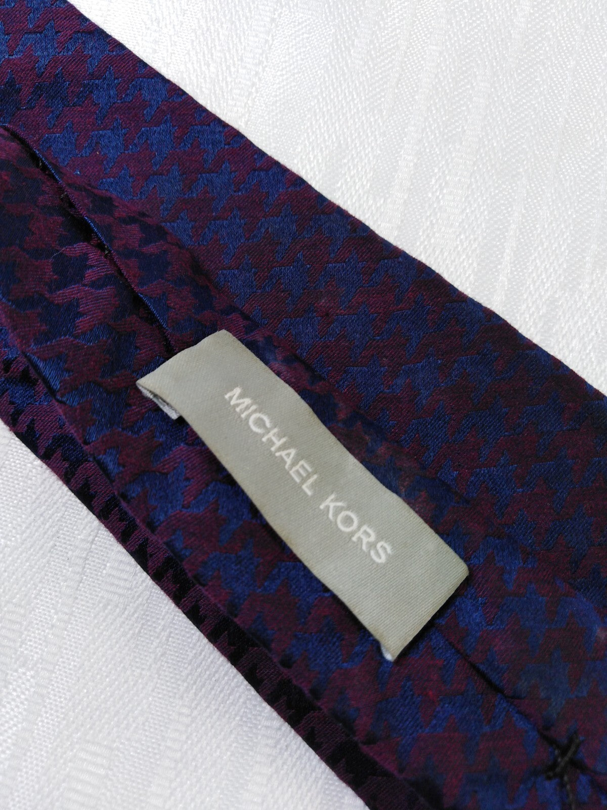 MICHAEL KORS 100% SETA SILK TIE CRAVATTA NECKTIE ITALY VINTAGE CLASSIC