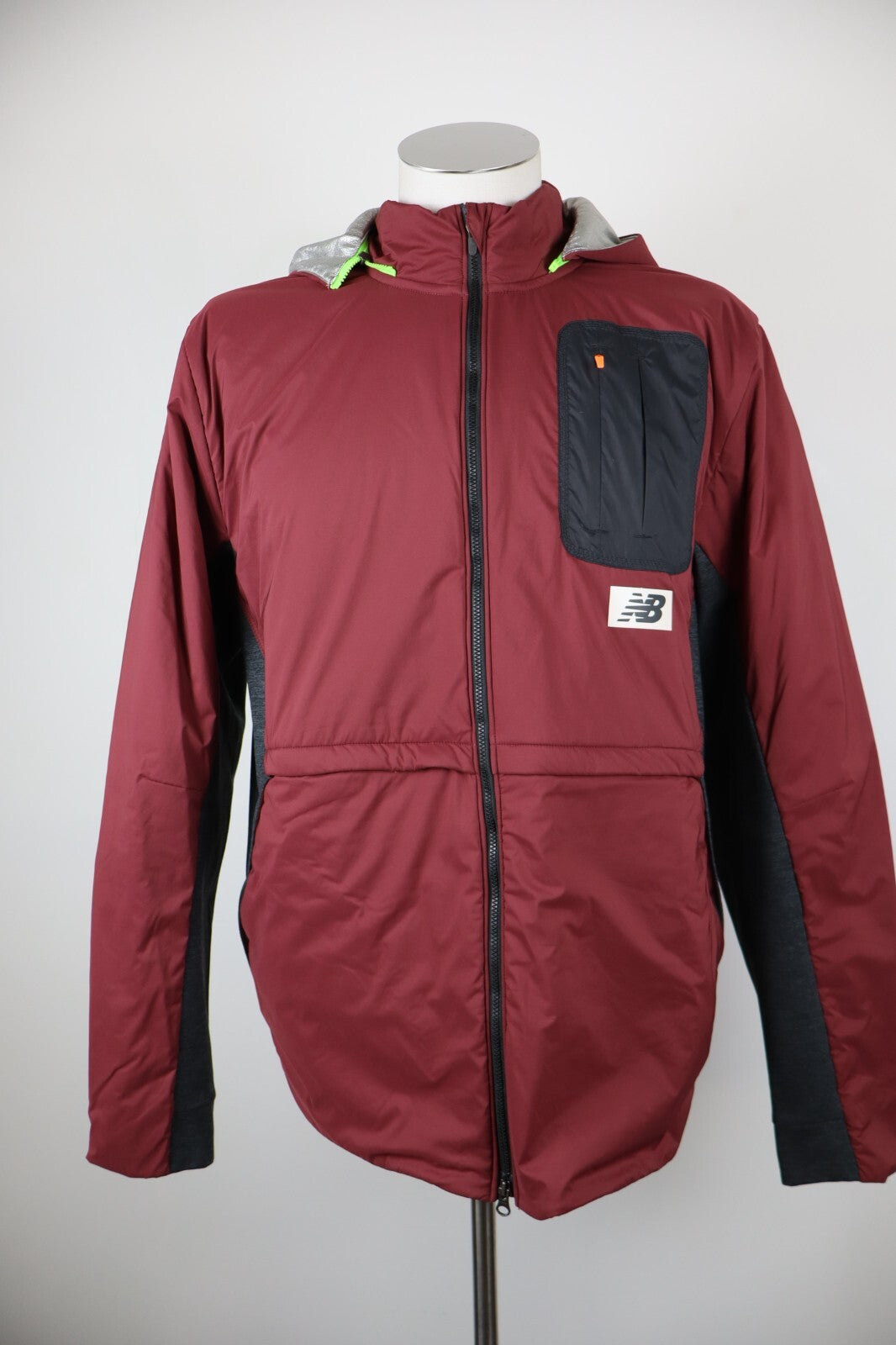 NEW BALANCE GIUBBINO TECNICO GIACCA UOMO Tg. L MAN CASUAL JACKET VINTAGE