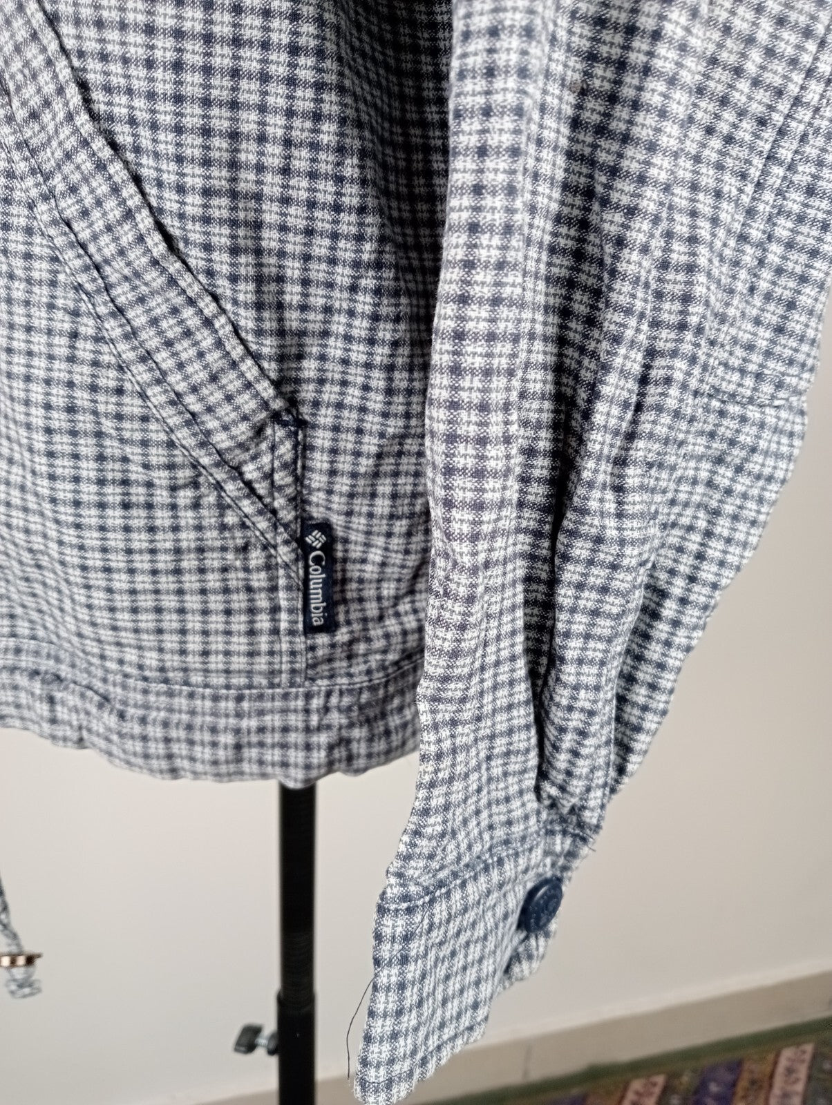 COLUMBIA GIUBBINO LEGGERO GIACCA DONNA TG L WOMAN JACKET CASUAL VINTAGE