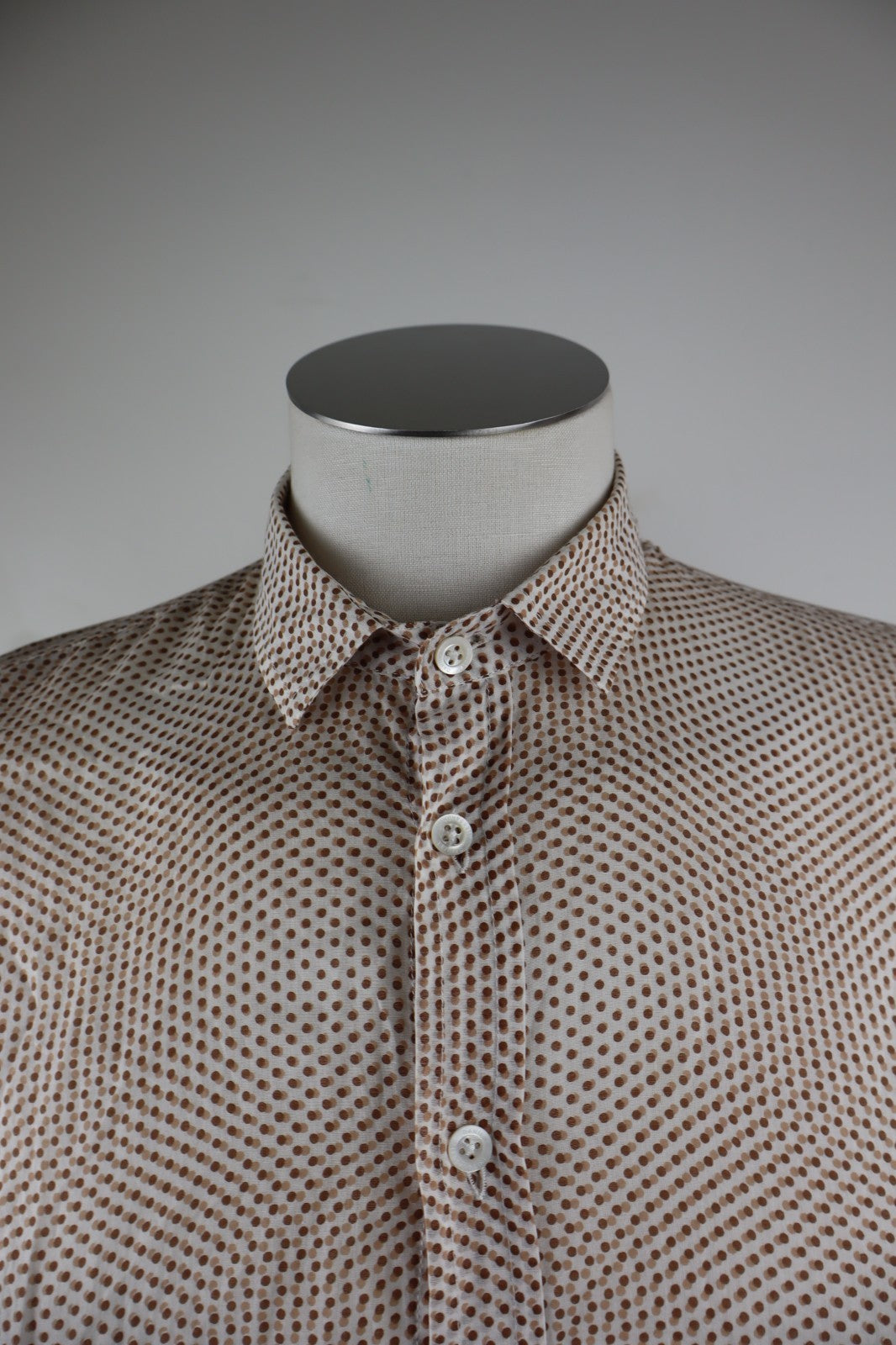 DANIELE ALESSANDRINI CAMICIA SHIRT UOMO TG 40 15.75 MAN VINTAGE CASUAL LOGO