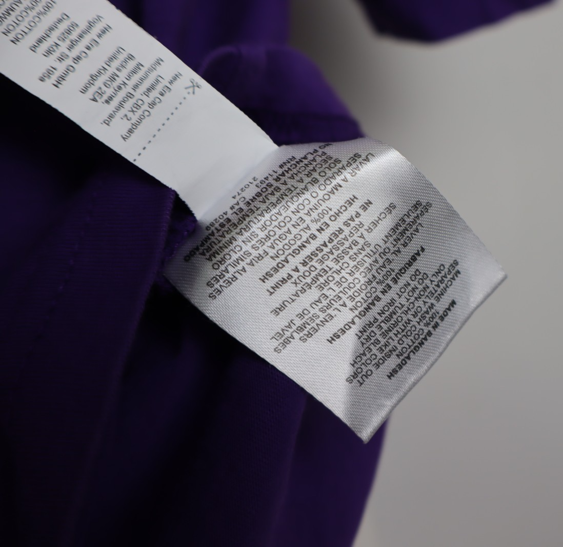 NEW ERA LAKERS MAGLIA UOMO COTONE TG L MAN COTTON T-SHIRT CASUAL VINTAGE LOGO