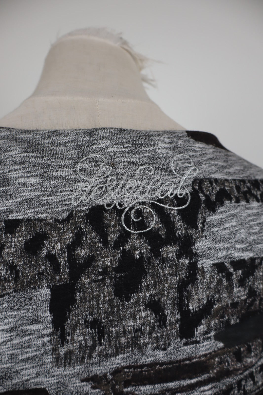 DESIGUAL VESTITO ABITO MANICHE LUNGHE DONNA TG. L WOMAN CASUAL VINTAGE DRESS