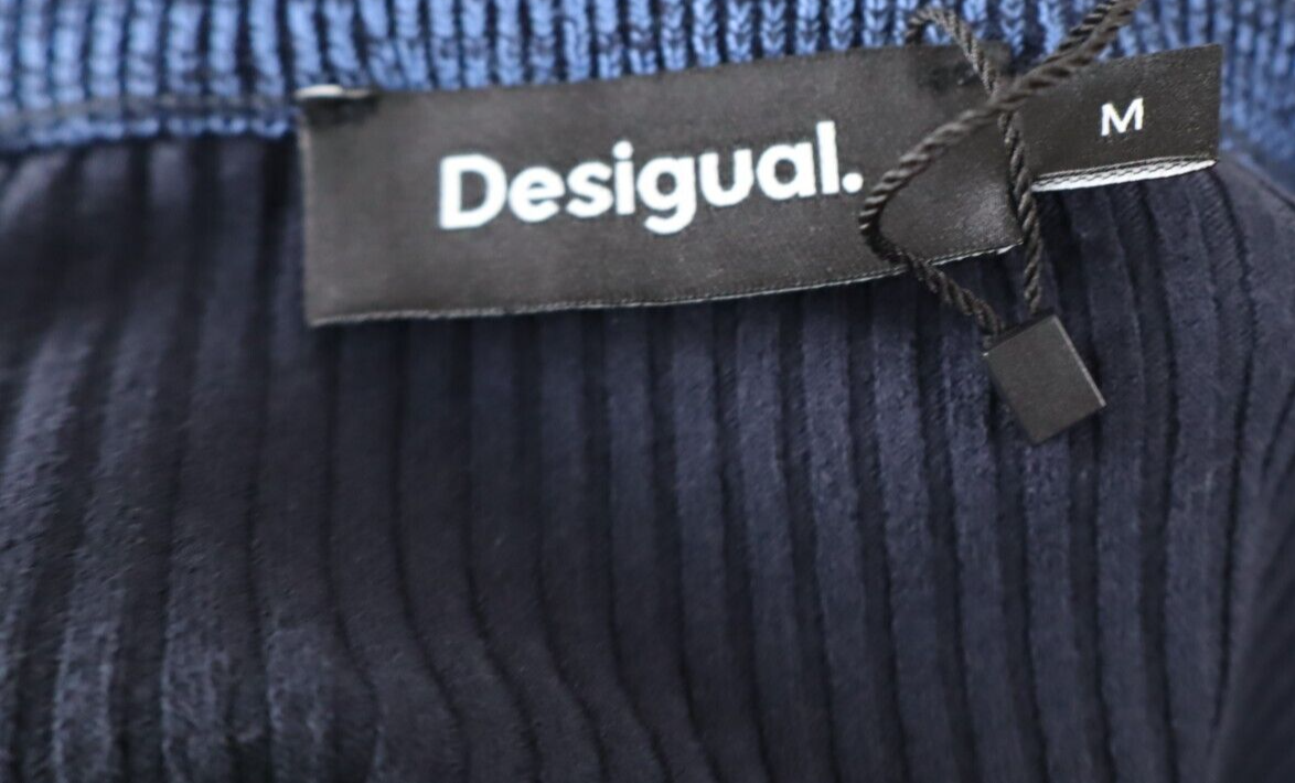 DESIGUAL MAGLIA DONNA TG. M WOMAN T-SHIRT CASUAL VINTAGE COTONE COTTON