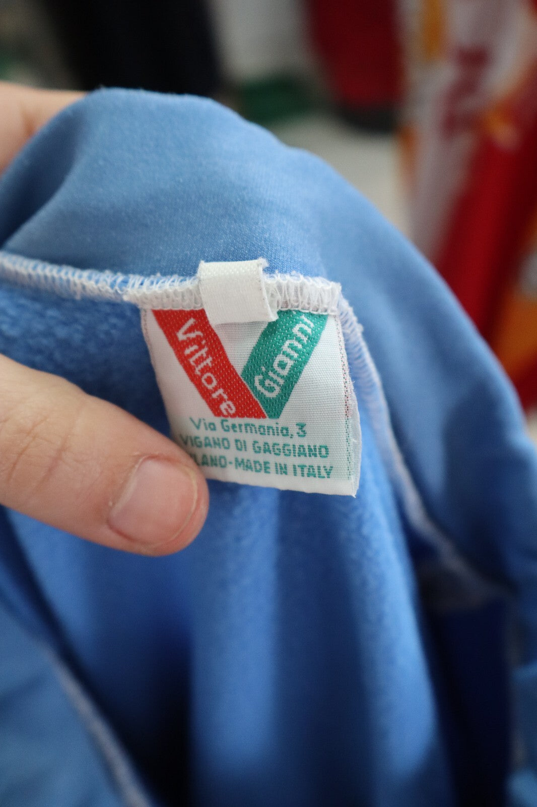 VITTORE GIANNI MAGLIA CICLISMO UOMO TG 5 MAN SHIRT BIKE SPORT VINTAGE