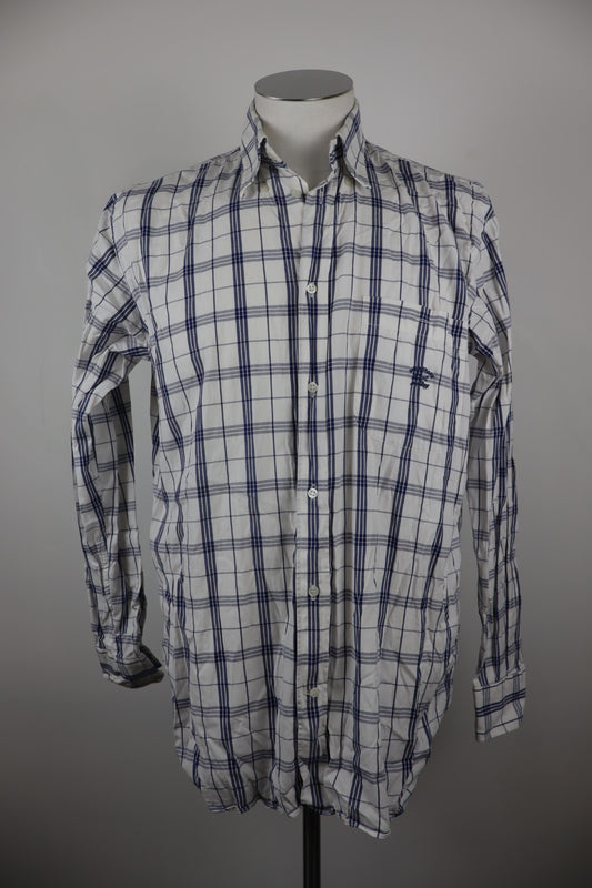 PAUL & SHARK CAMICIA UOMO TG 39 15 1/2 MAN CASUAL VINTAGE SHIRT COTONE COTTON