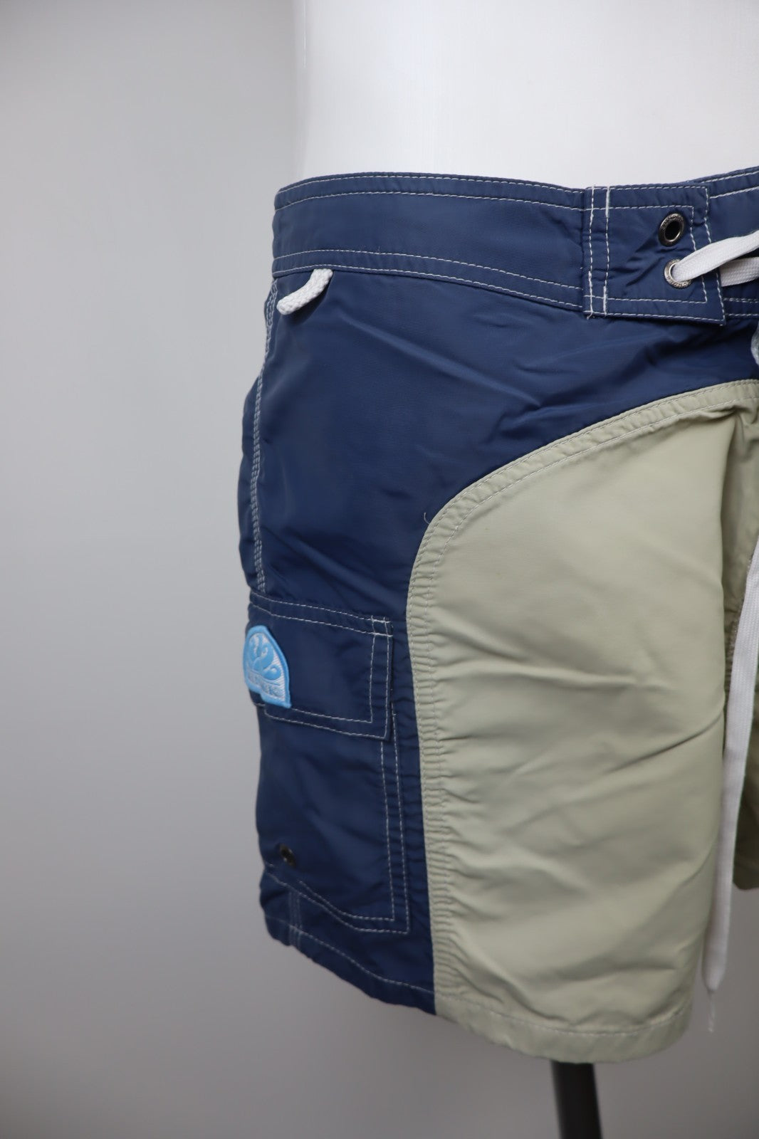 SUNDEK COSTUME PANTALONCINO MARE UOMO TG 33 MEN SWIMSUIT VINTAGE CASUAL LOGO