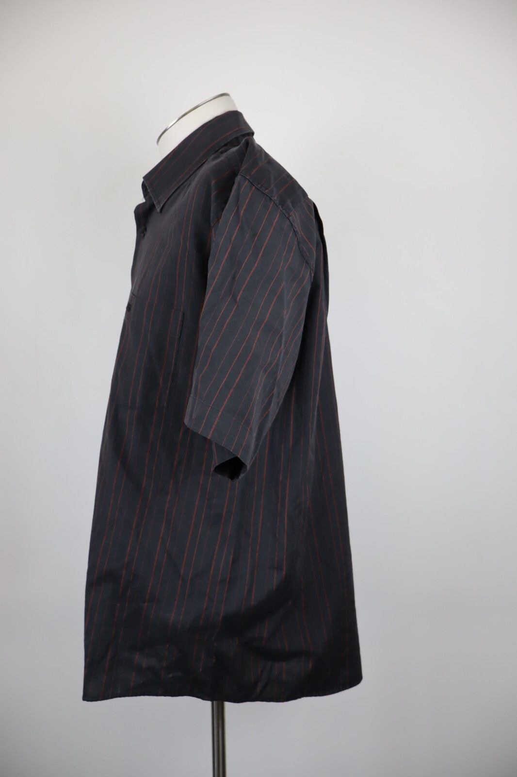 HUGO BOSS CAMICIA UOMO TG. L MAN CASUAL VINTAGE SHIRT COTONE COTTON A RIGHE