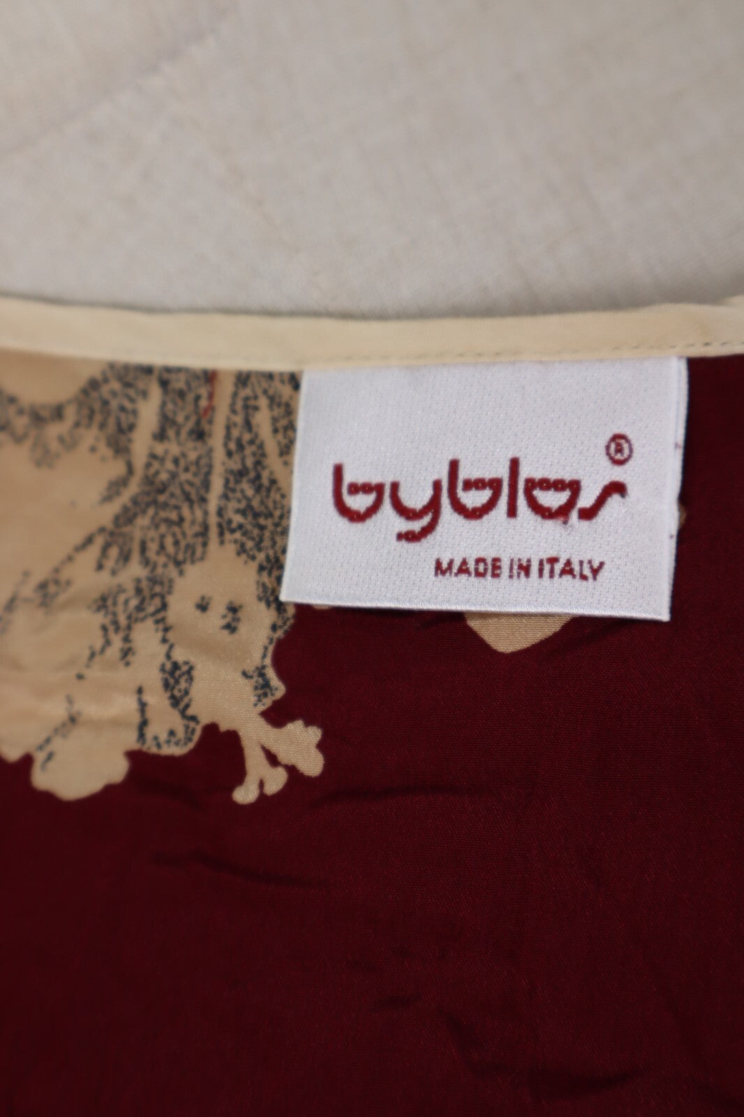 BYBLOS MAGLIA SETA T-SHIRT DONNA Tg. 44 WOMAN CASUAL  SILK