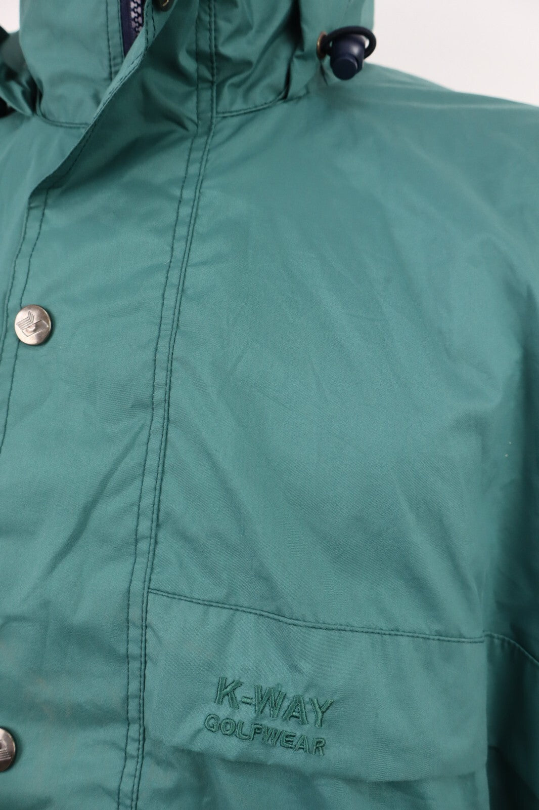 K-WAY GIUBBINO IMPERMEABILE KWAY LEGGERO UOMO MAN TG M CASUAL VINTAGE JACKET