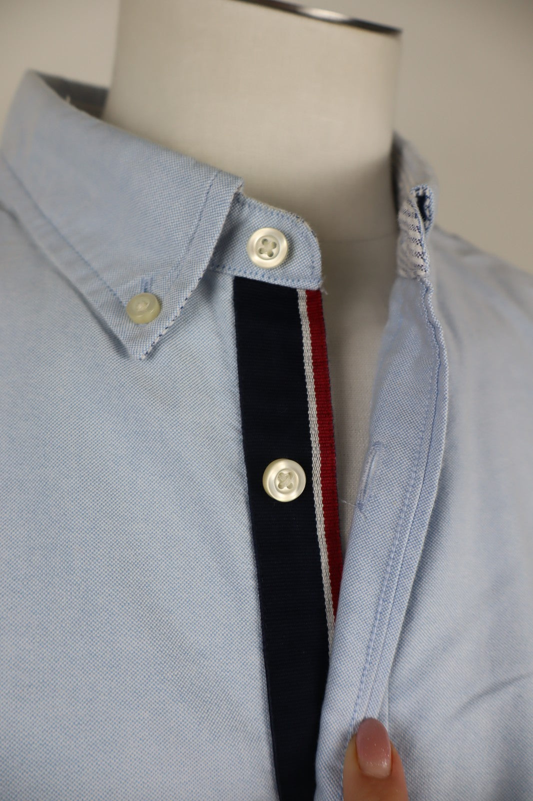 TOMMY HILFIGER CAMICIA UOMO TG. XL MAN CASUAL VINTAGE SHIRT COTONE COTTON LOGO