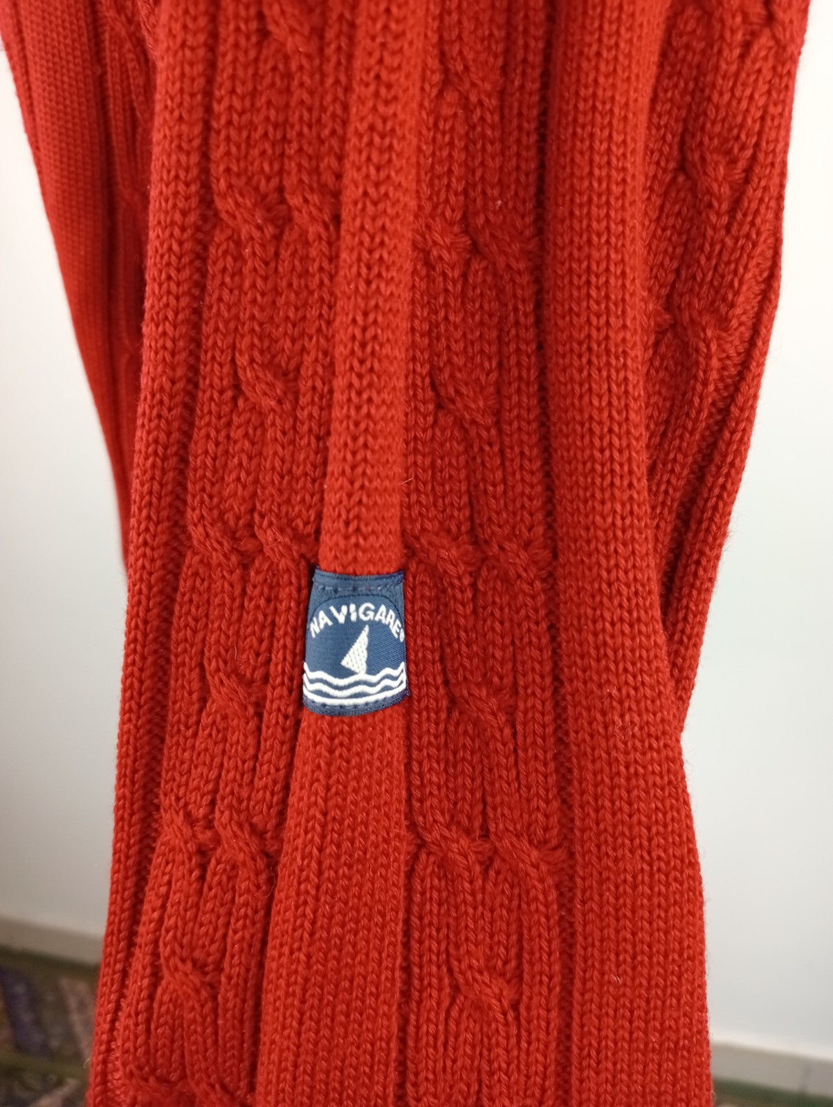 NAVIGARE MAGLIONE LANA WOOL UOMO TG XL MAN SWEATER CASUAL VINTAGE